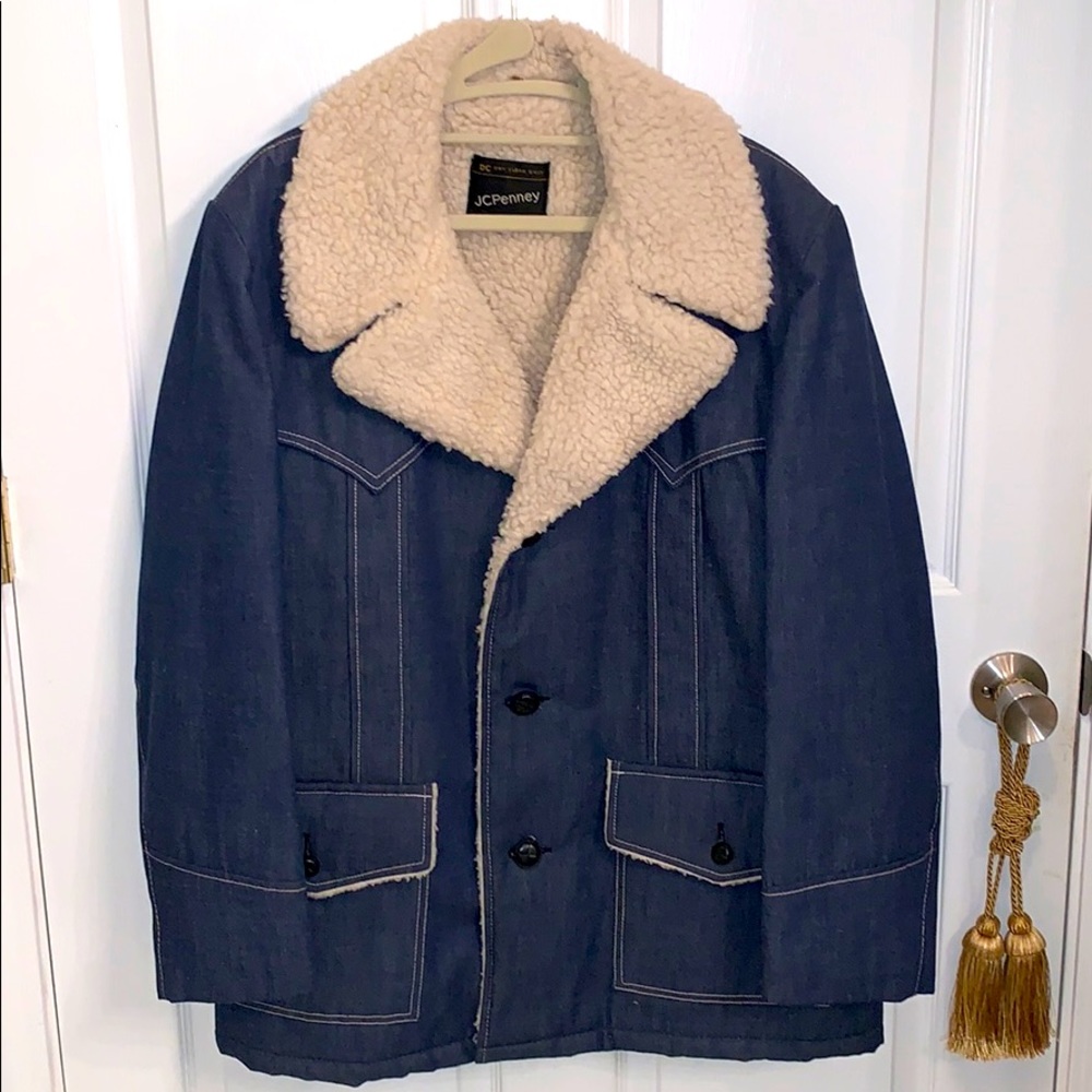 Vintage JCPenny Denim Coat NWOT